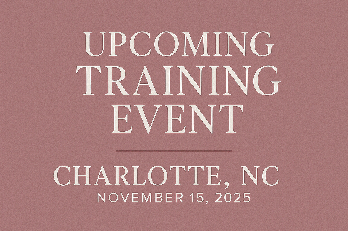 Charlotte, NC – Saturday, November 15, 2025
